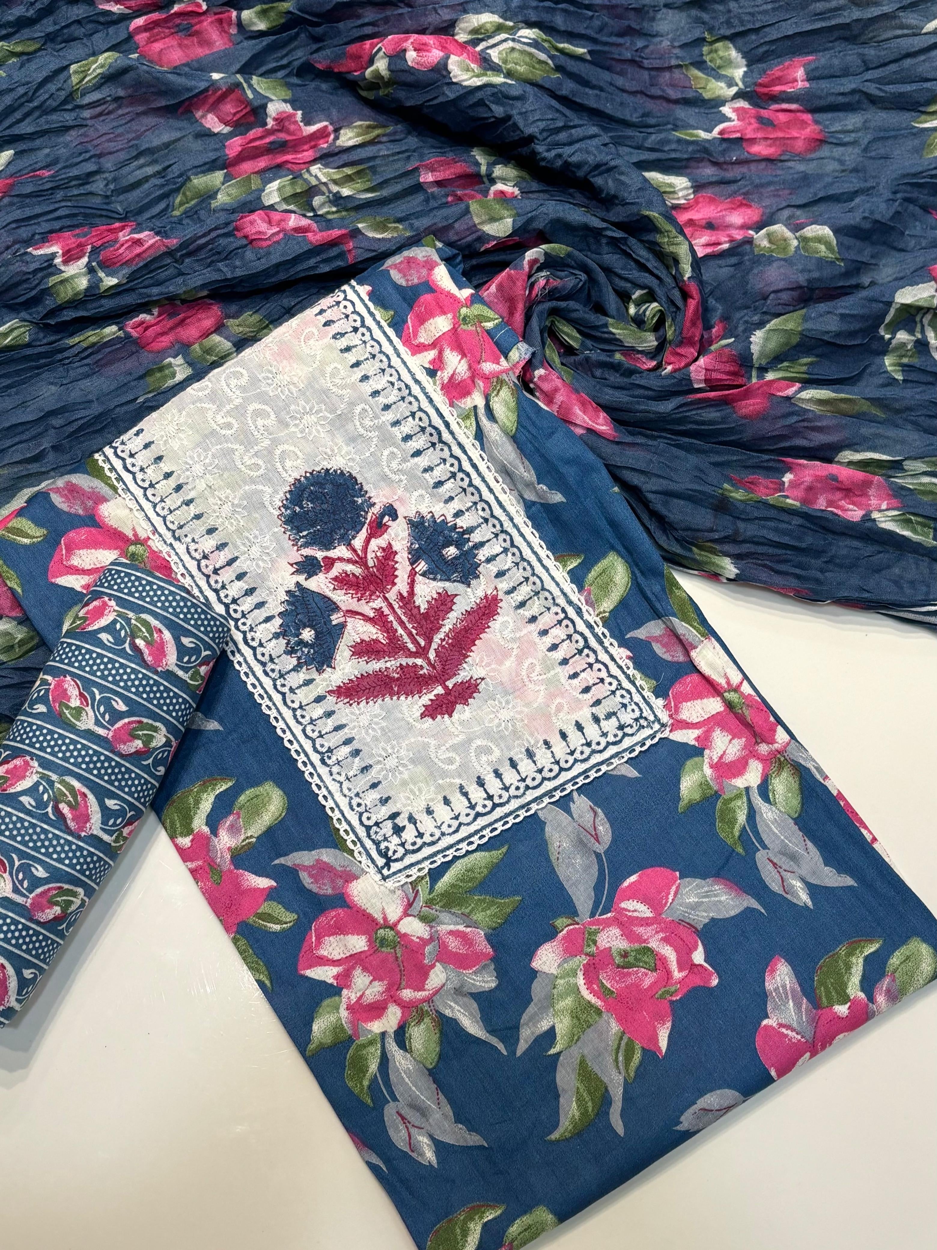 Punjabi Suit ( Superior Cotton Concepts )