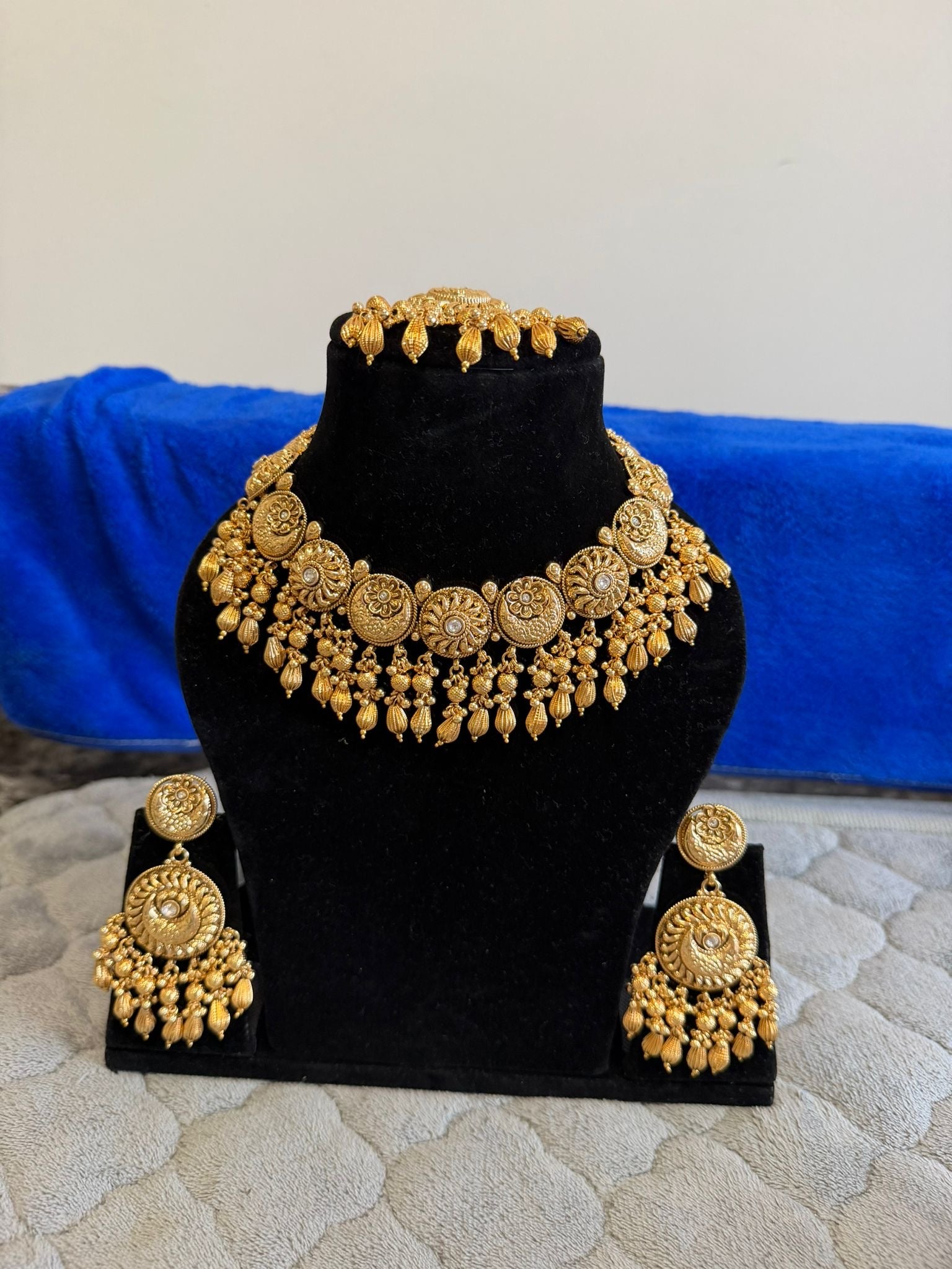 Gold Plated Necklace Set #1