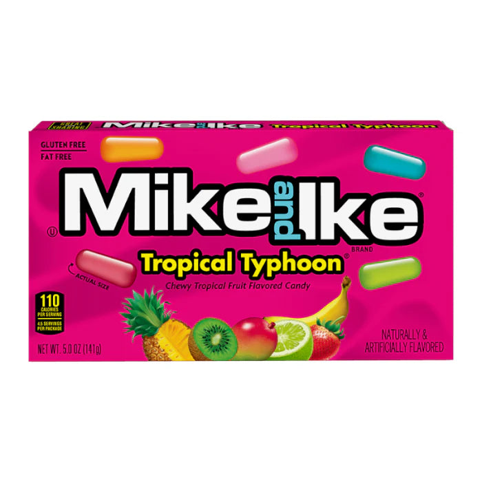 Mike & Ike Tropical Typhoon Theatre Box- 4.25oz (120g)