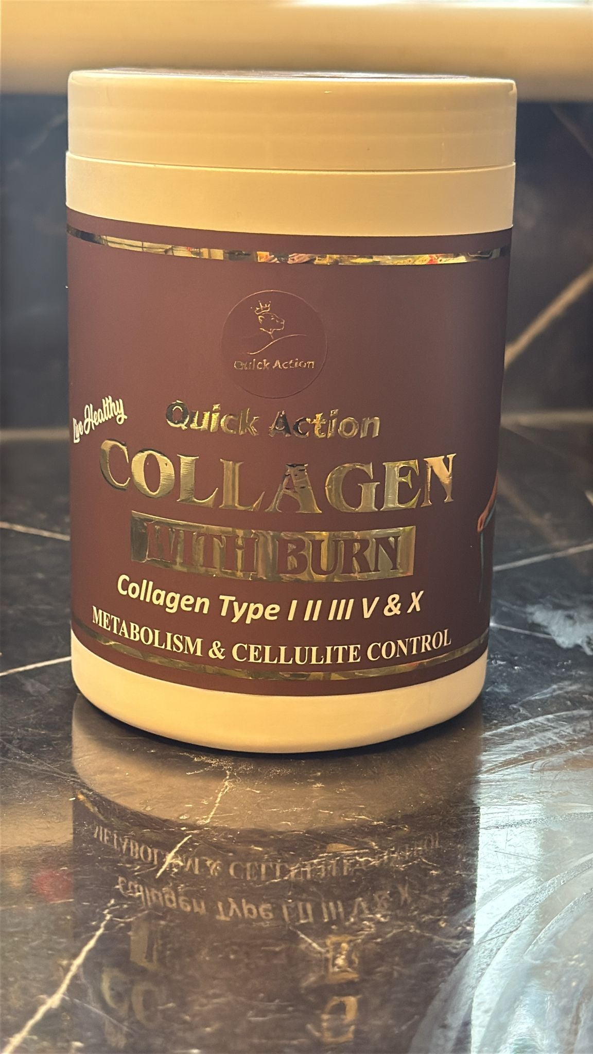 QuiCK Action CollagenWith Burn ( Vegan )