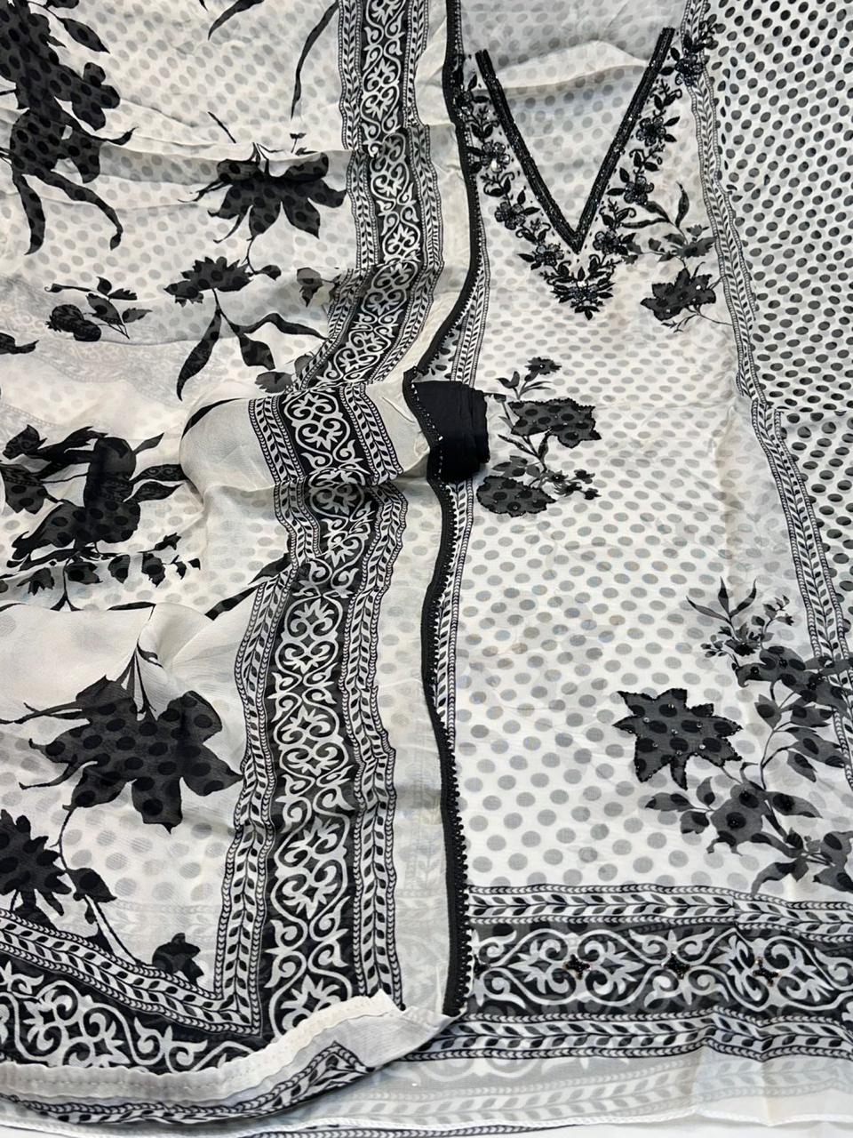Punjabi Suit ( printed Suit )