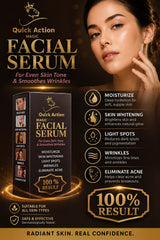 Quick Action Facial Serum |Hydrating & Brightening Face Serum