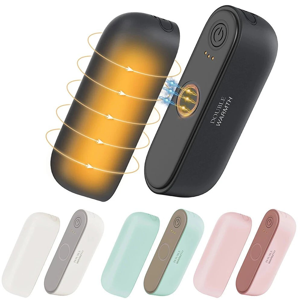 Double Warmth Hand Warmer Heater