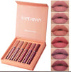 Handaiyan 6-Piece Matte Liquid Lipstick set