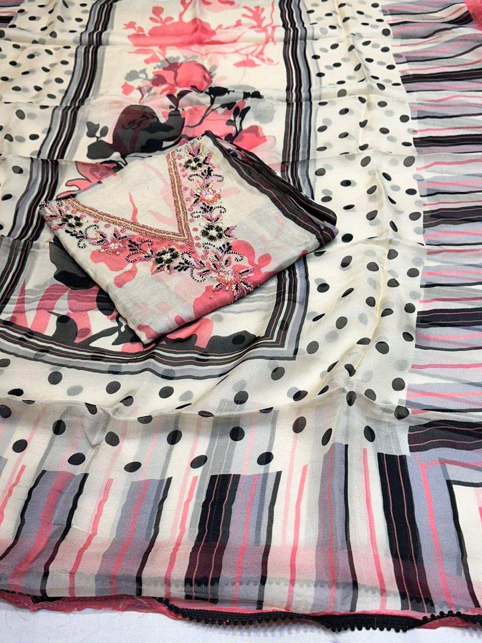 Punjabi Suit ( printed Suit )