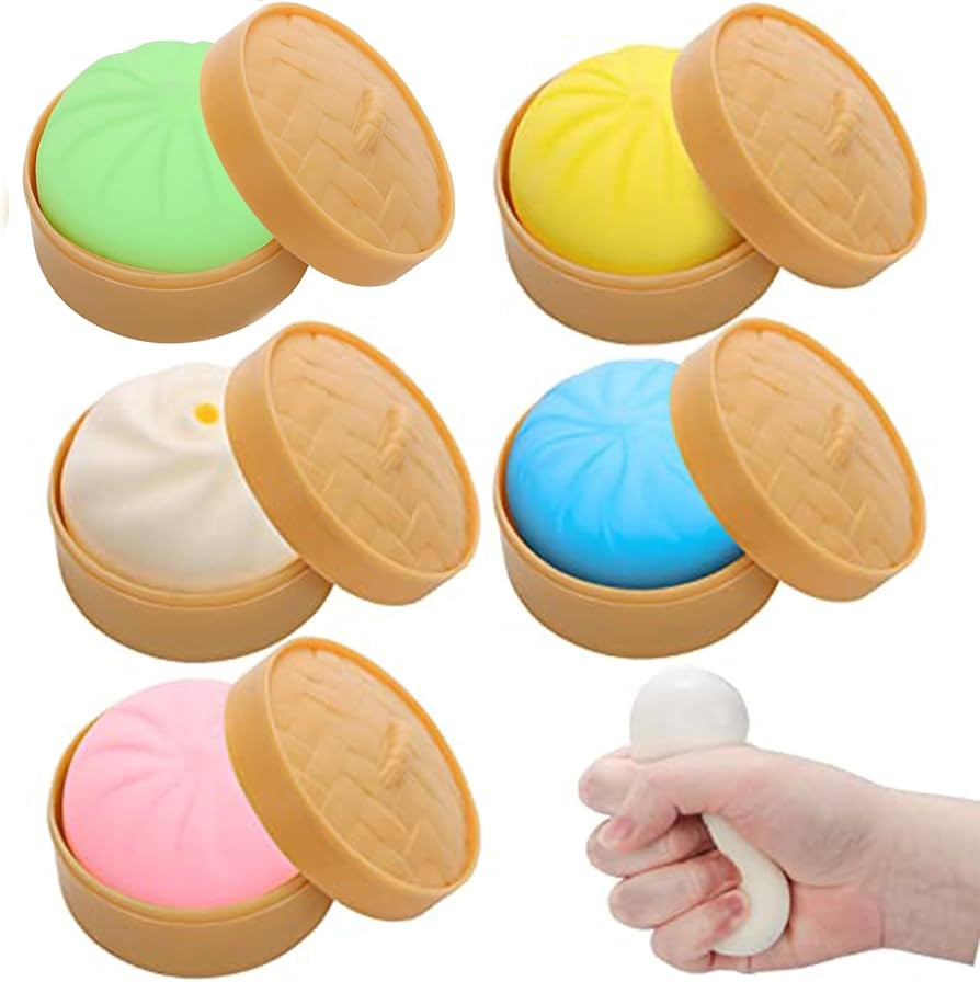 Squeezy Dumplings Toys Stress Balls | Single