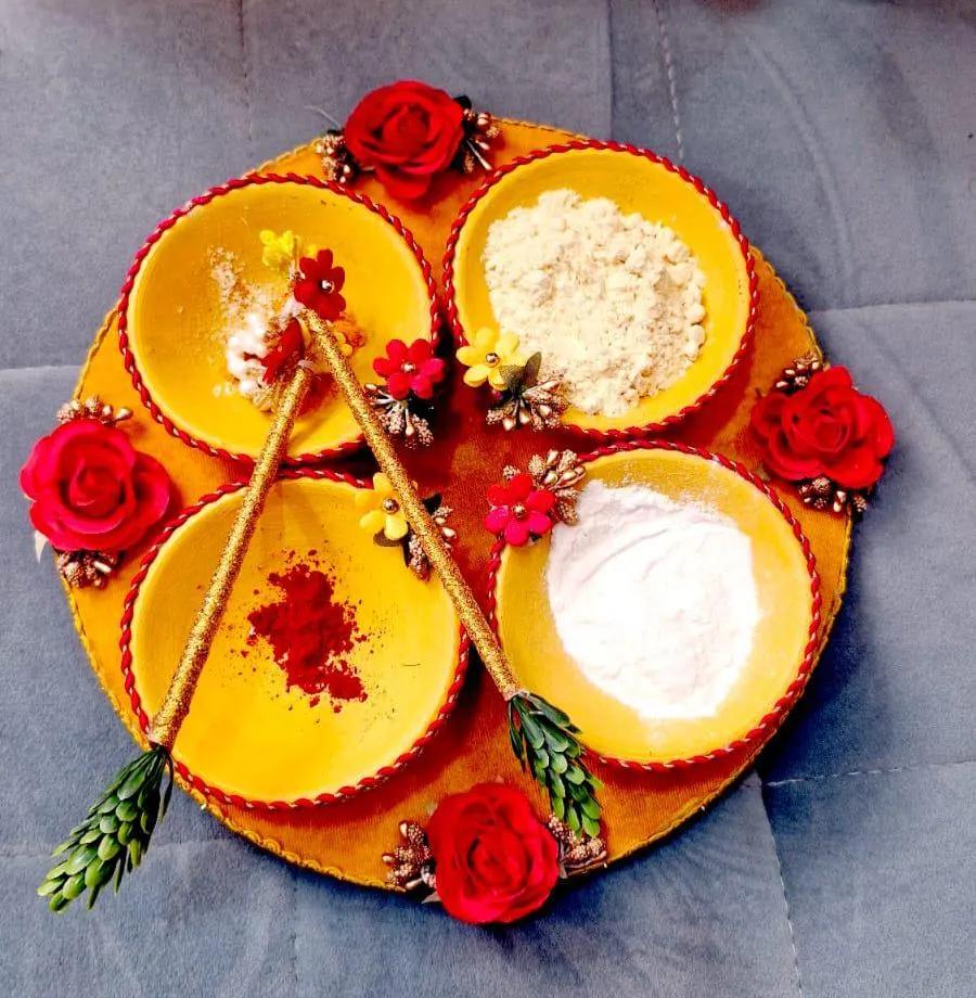 Haldi Platter Gift Hamper #16