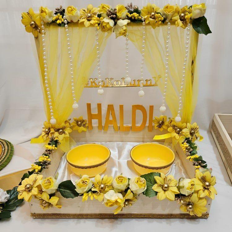 Haldi Platter Gift Hamper #14