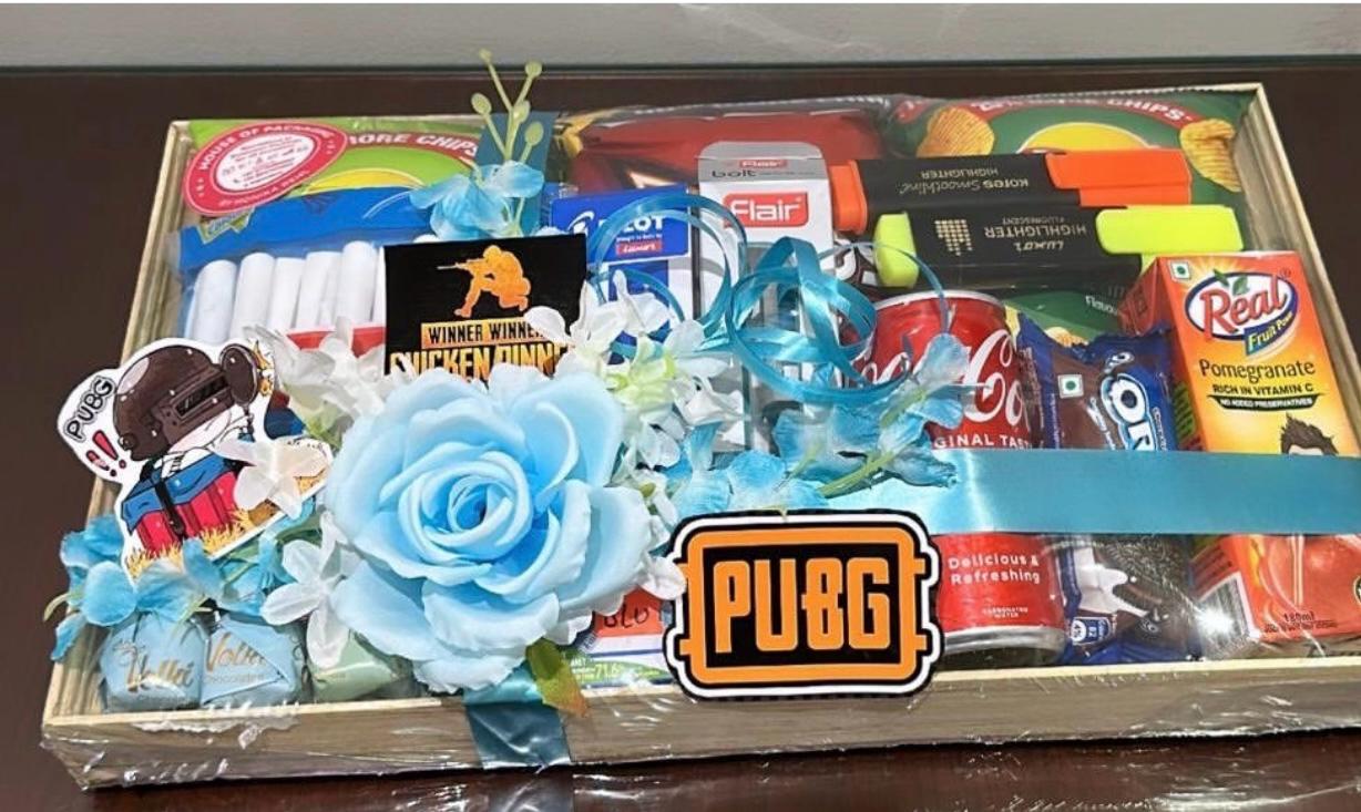 Boy Birthday Gift with PubG
