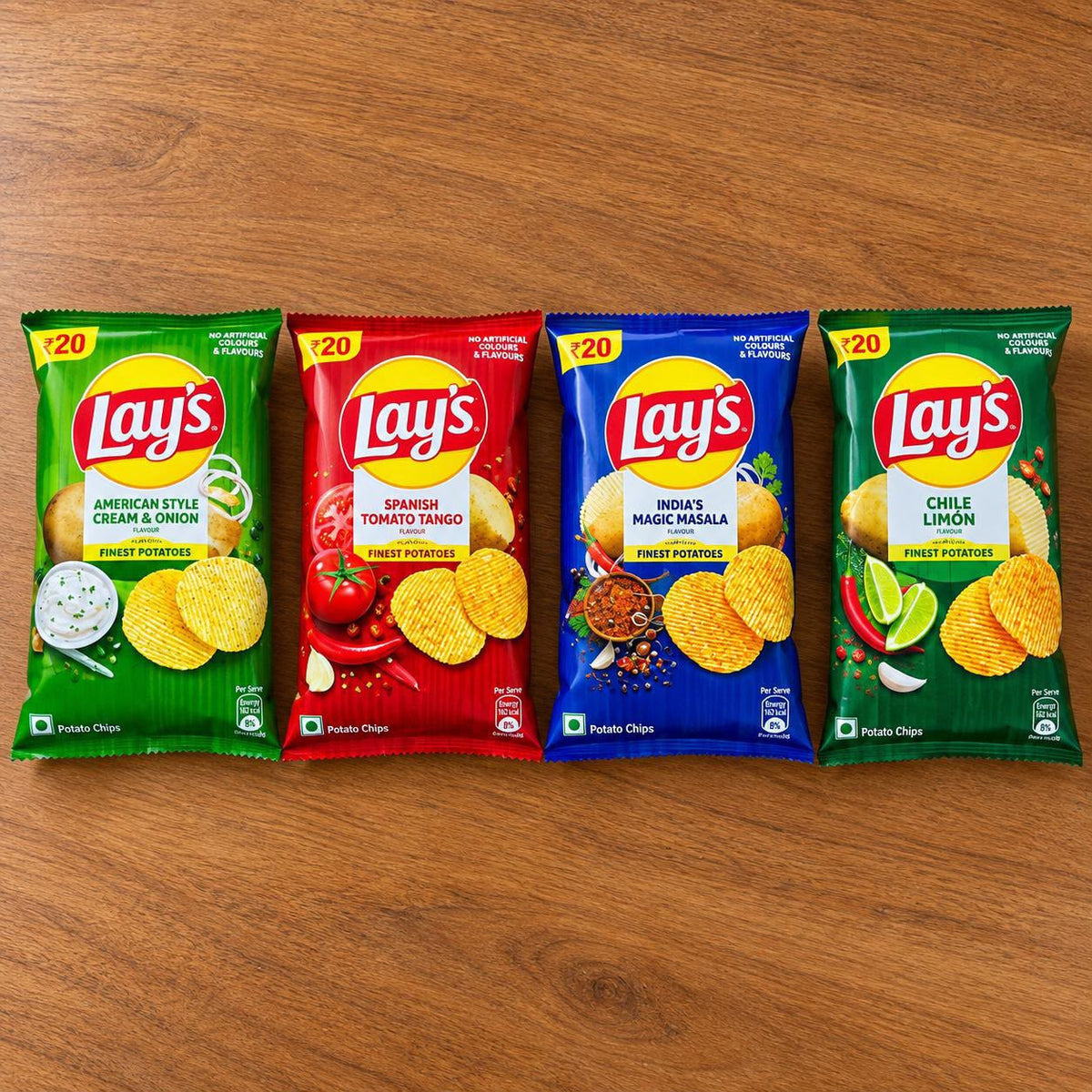 Lay’s Indian Snacks – Popular Chips & Flavours